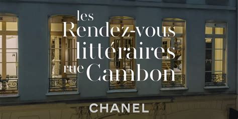 club littéraire chanel|The ‘Rendez.